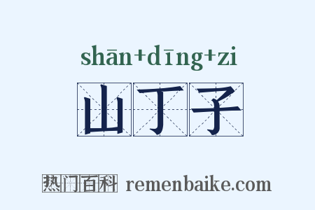 山丁子是什么意思的图片
